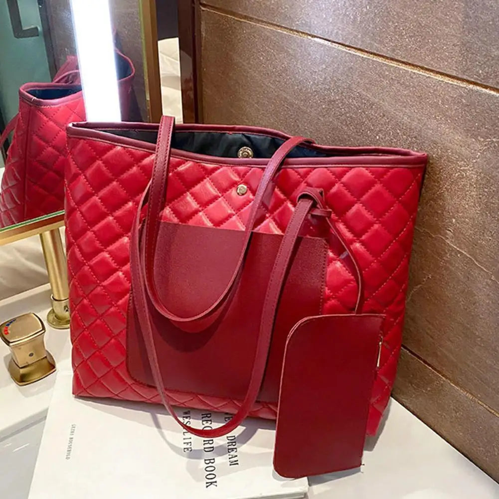 Women’s Large Quilted Tote Bag