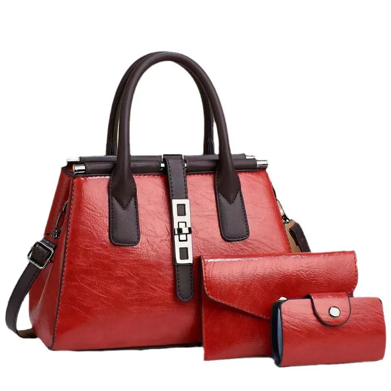 3-piece Large Crossbody Tote