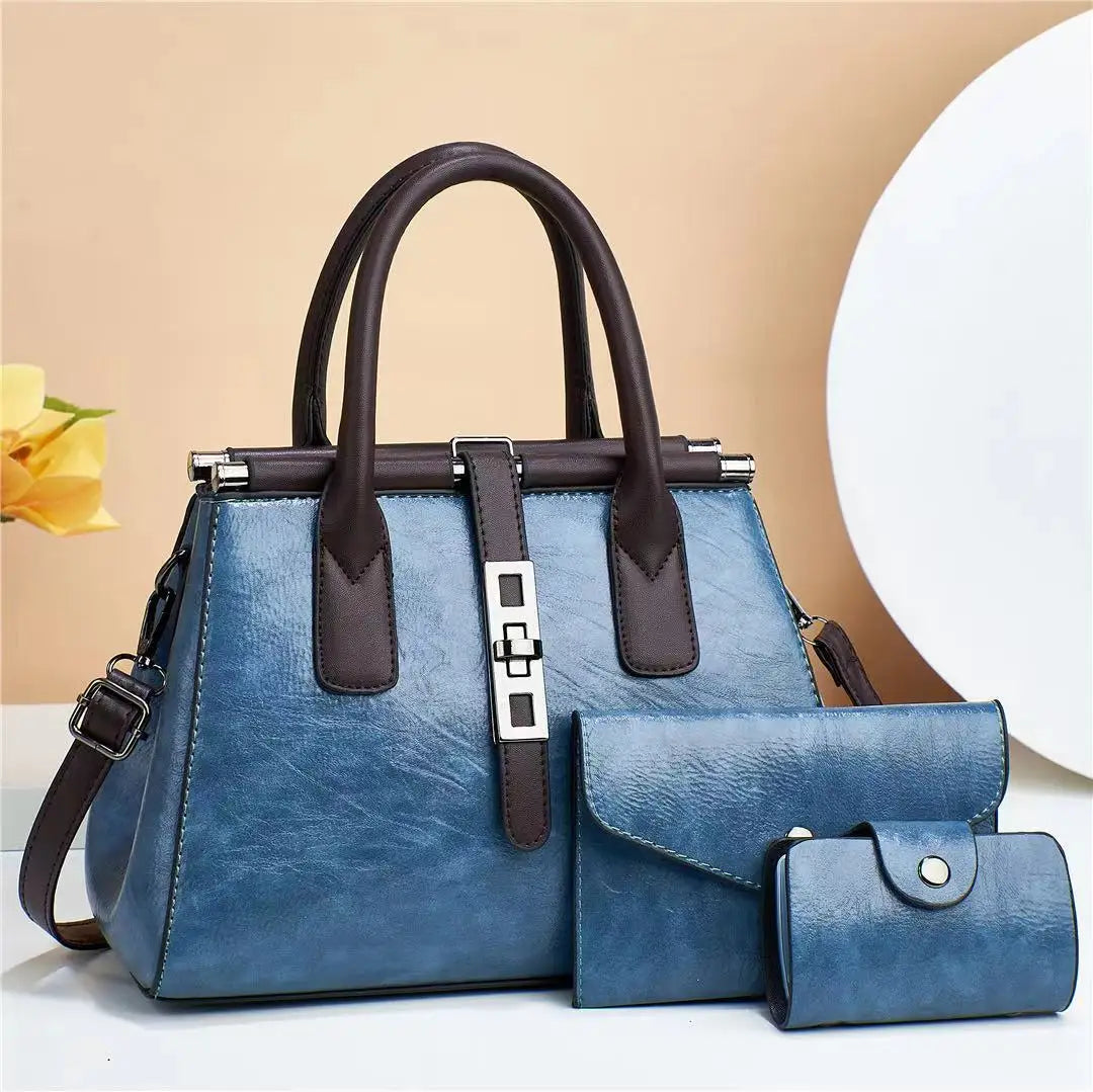 3-piece Large Crossbody Tote