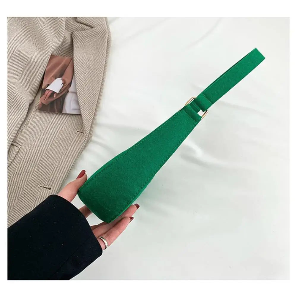 Half Moon Stone Print Shoulder Bag