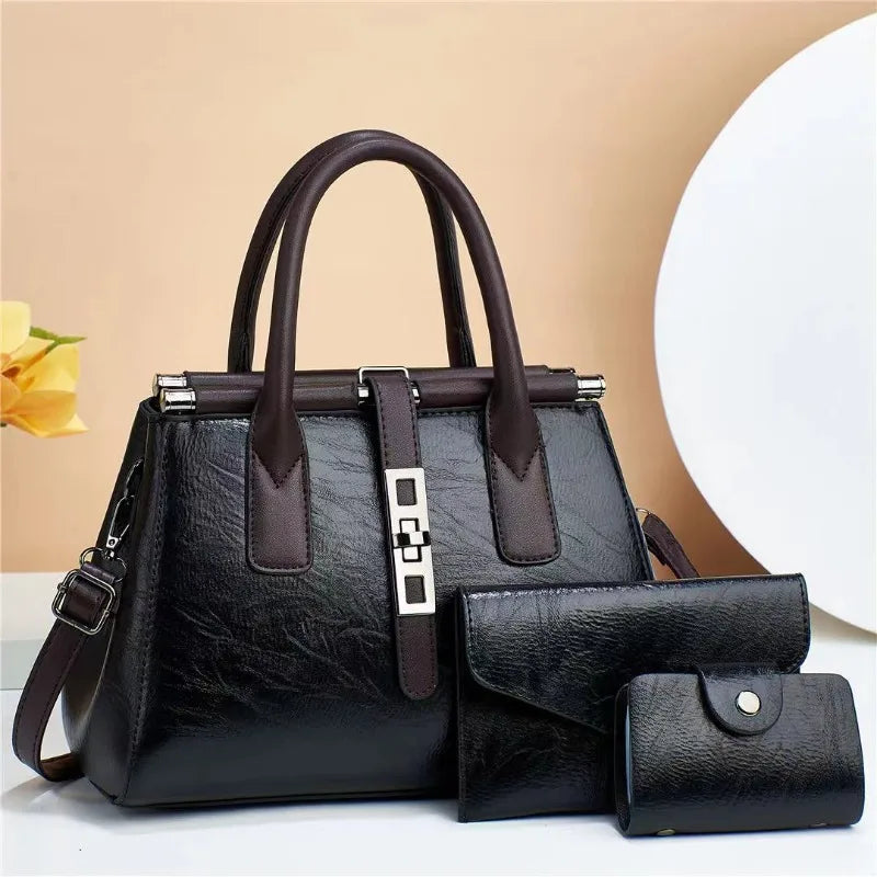 3-piece Large Crossbody Tote